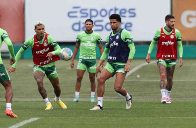 Palmeiras treina e fará mudanças antes do jogo contra o Vasco