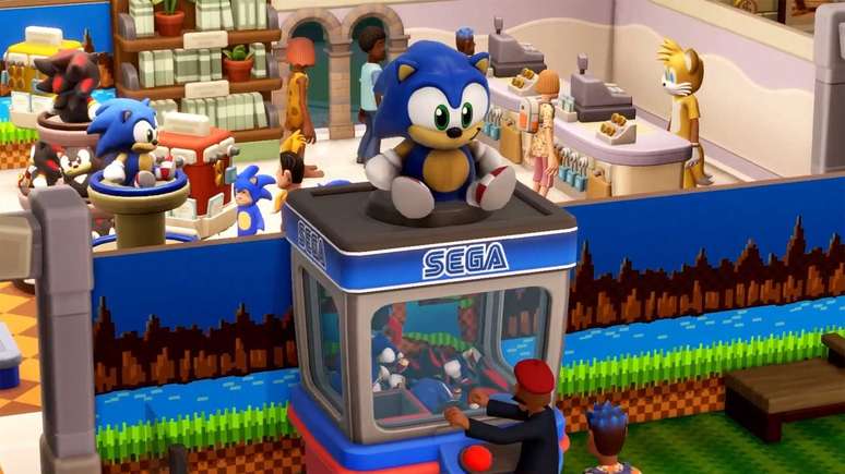 Two Point Museum terá itens do Sonic para quem comprar o game de forma antecipada