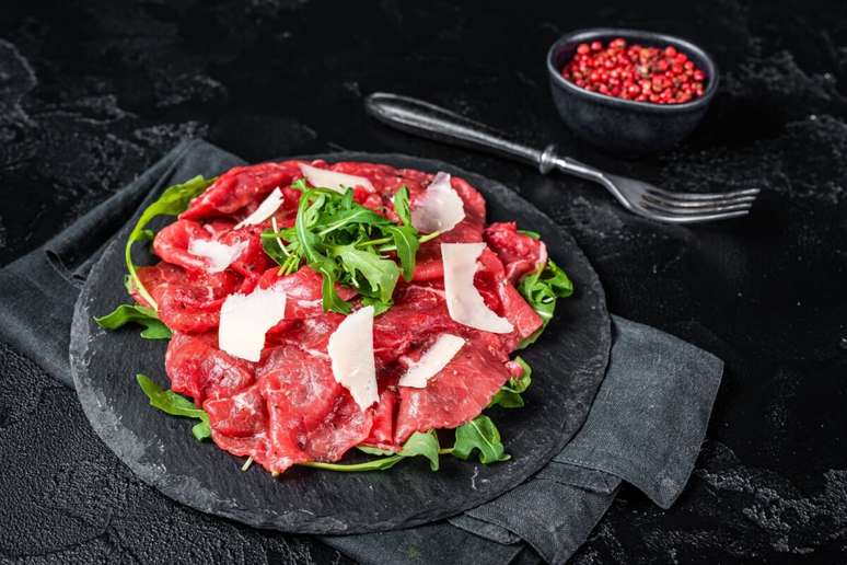 Carpaccio de contrafilé 