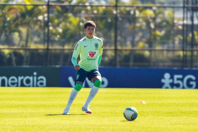 Enrico, de Braga, é convocado para disputar o Sul-Americano Sub-16