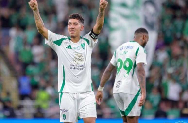 Firmino tem dois gols no Campeonato Saudita – Divulgação/ Al-Ahli