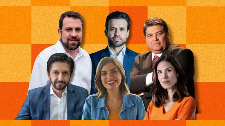 Seis candidatos estarão presentes no debate