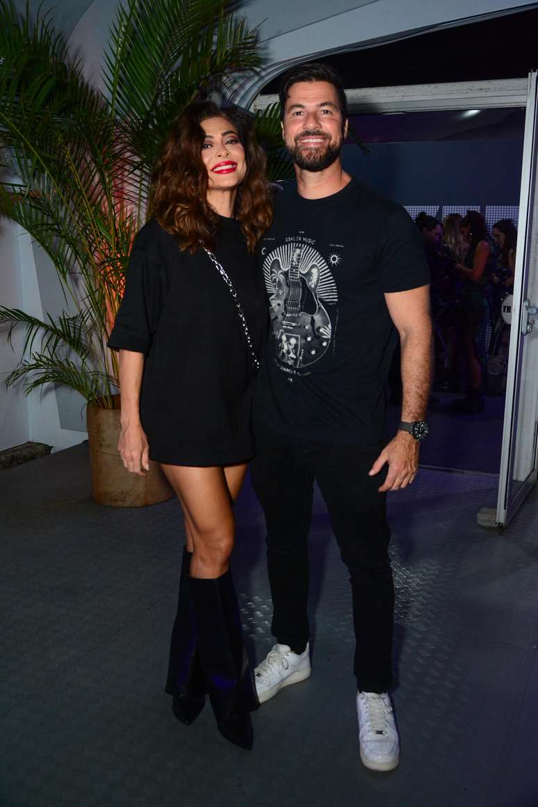 Juliana Paes e Carlos Eduardo Baptista