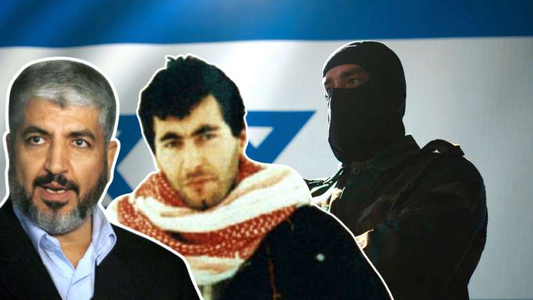 Khaled Meshal e Yahya Ayyash, líderes do Hamas, foram alvo de operações do serviço secreto israelense