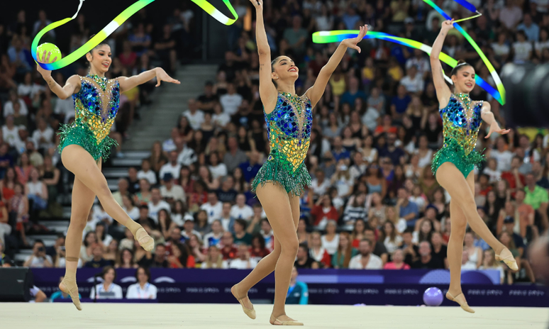 Victória Borges se apresentou lesionada pelo conjunto do Brasil nos Jogos Olímpicos Paris-2024