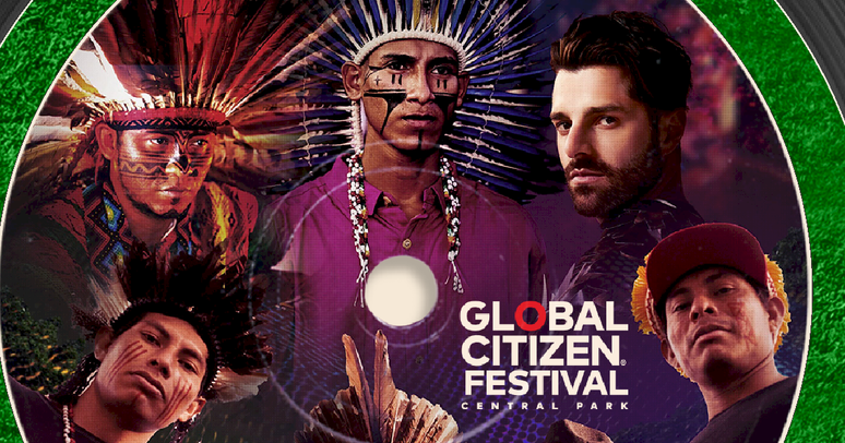 Alok e artistas indígenas apresentam 'O Futuro É Ancestral' no Global Citizen em Nova York