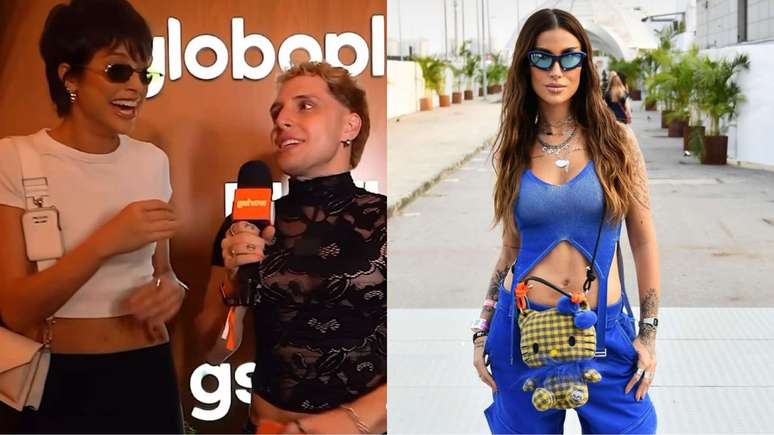 Agatha Moreira e Bianca Andrade usaram bolsas de marca (Imagens: Reprodução - Instagram / Montagem - RD1) 