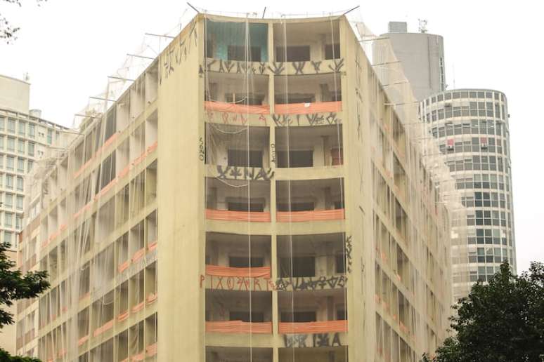 Edifício Virgínia na Rua Martins Fontes, no centro de São Paulo, aprovado no Programa Requalifica Centro