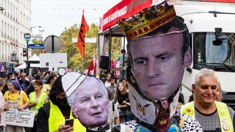 As escolhas de Macron para o novo governo geraram protestos na França