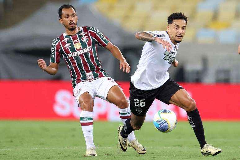 Gregor fue uno de los mejores del Botafogo en el partido en Maraca.