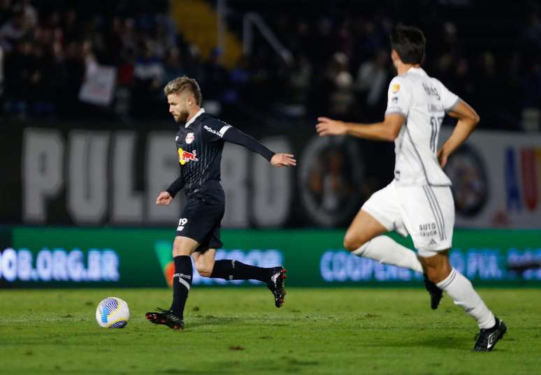 Eduardo Sasha, jogador do Red Bull Bragantino. 