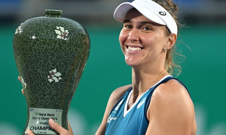 Bia Haddad troféu WTA 500 de Seul