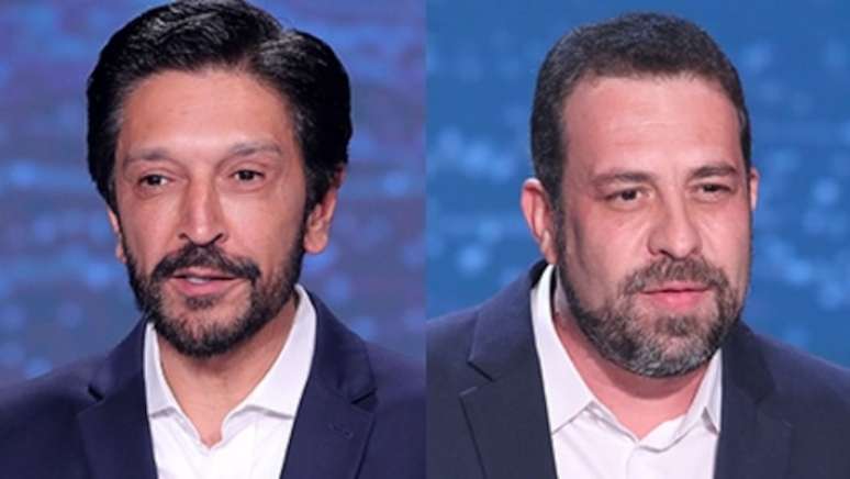 Os candidatos à Prefeitura de São Paulo Ricardo Nunes e Guilherme Boulos