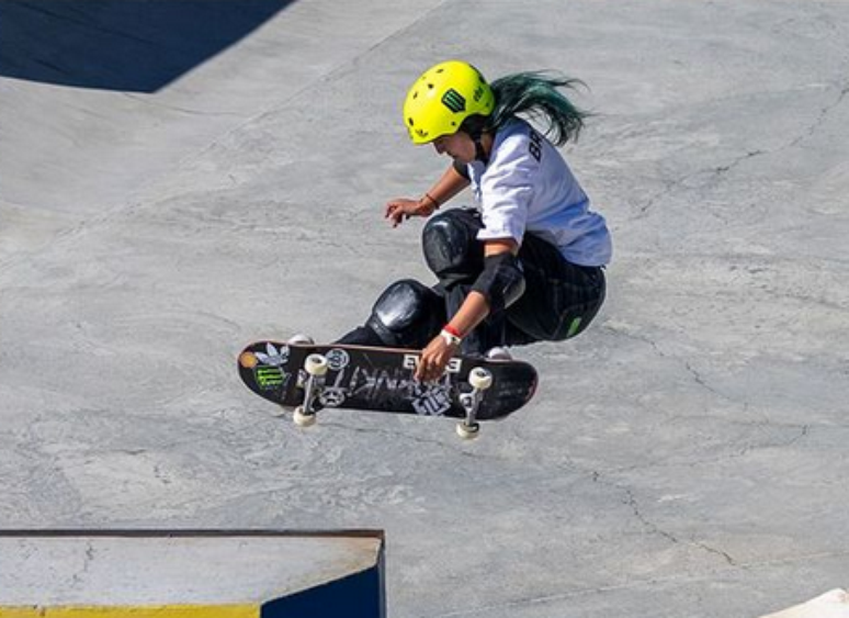 Raicca Ventura conquistou ouro no Mundial de Skate Park em Roma