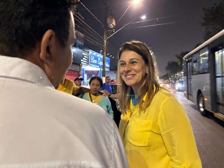 Thaís Margarido, candidata à prefeitura do Guarujá