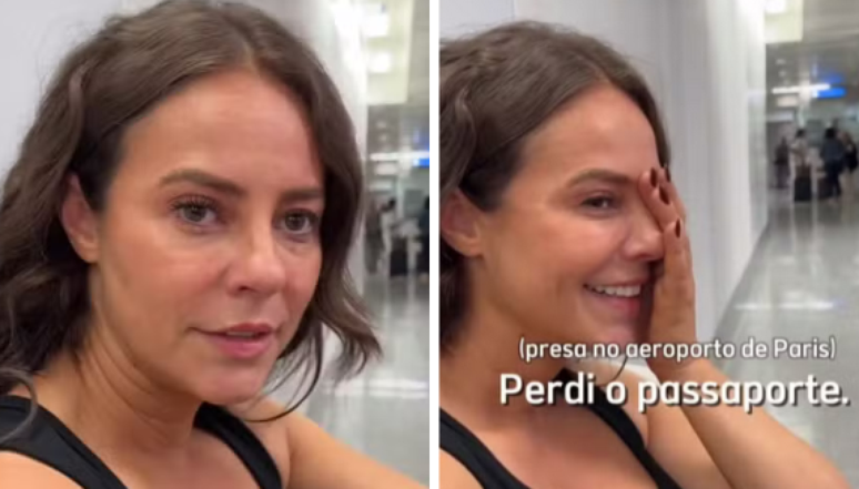 Paolla Oliveira perde o passaporte em viagem à França e fica ‘presa no aeroporto’