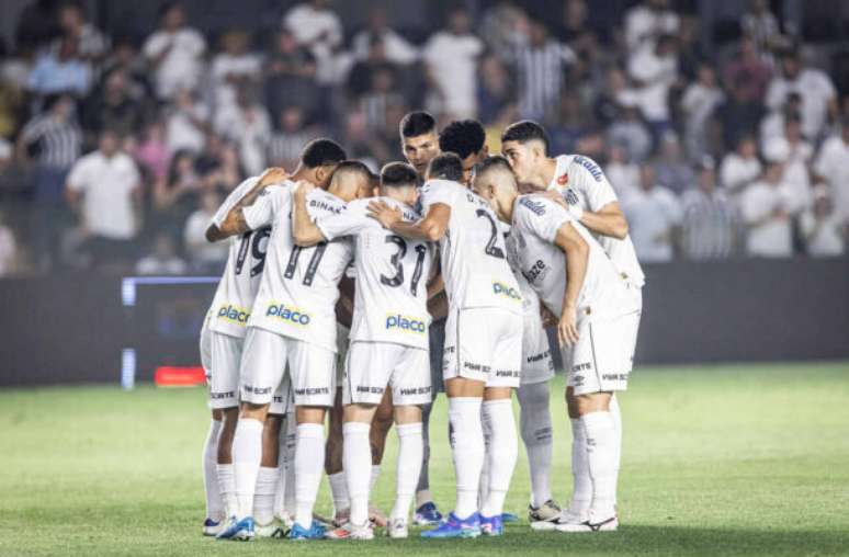 Foto Raul Baretta/ Santos FC. - Legenda: Santos perde força na Vila Belmiro