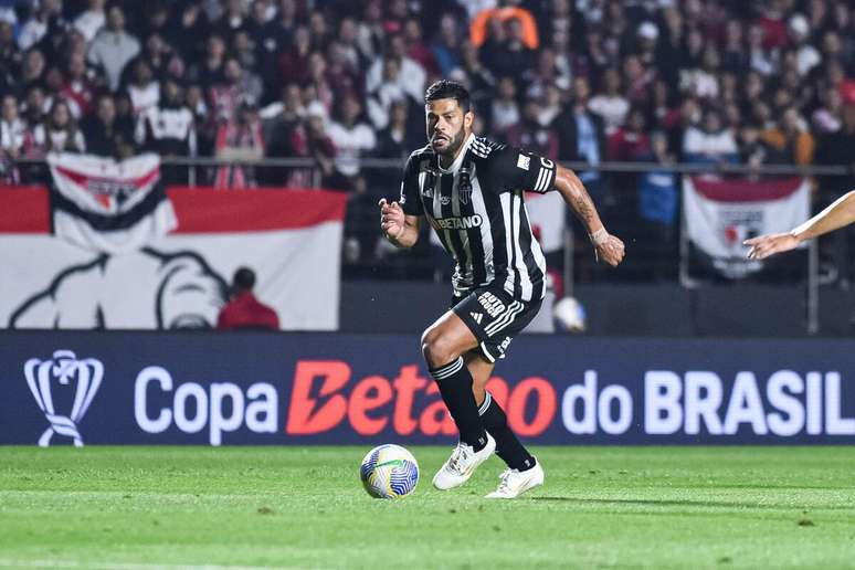 Hulk (Atlético-MG) durante jogo contra o São Paulo, no dia 28.08.2024 