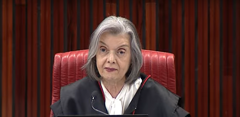 A ministra Cármen Lúcia, presidente do Tribunal Superior Eleitoral (TSE)