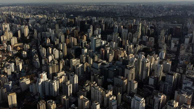 Vista aérea de São Paulo