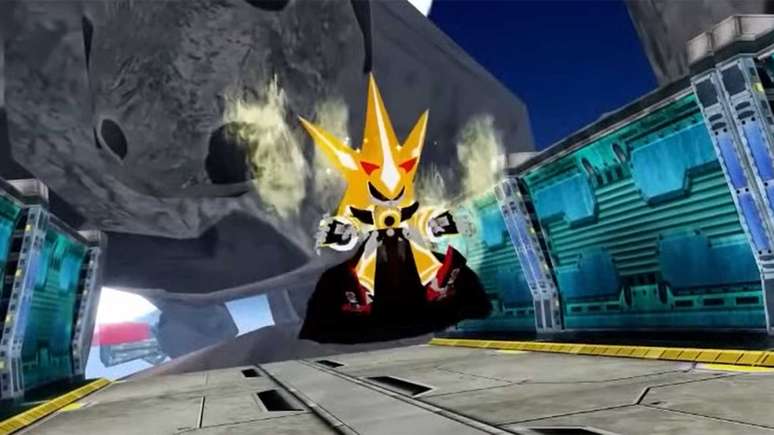 Neo Metal Sonic em Sonic Speed Simulator