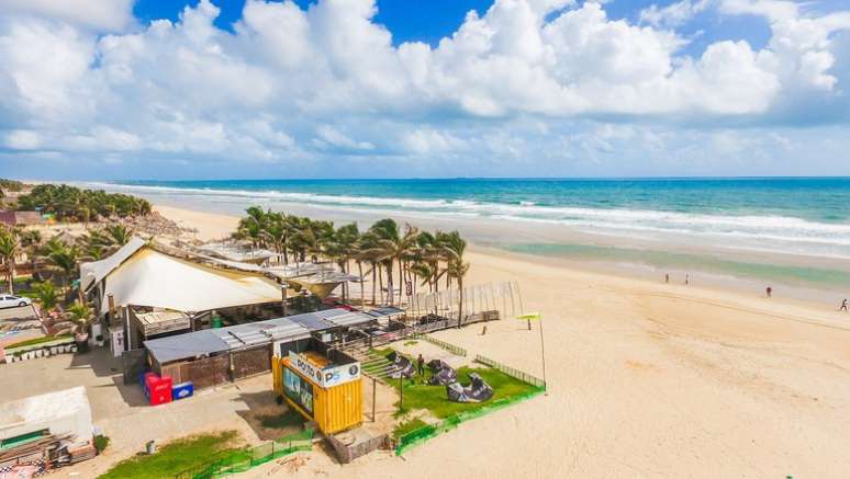 Praia do Futuro, em Fortaleza (CE)