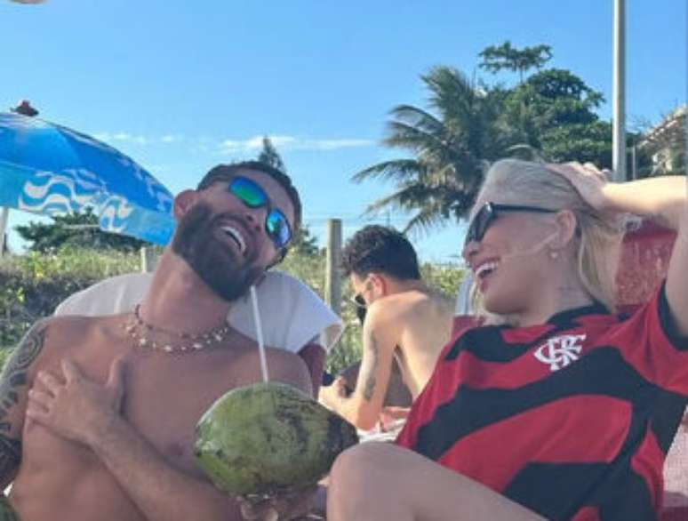 Léo Pereira e Karoline Lima estão juntos desde o fim de 2023 –