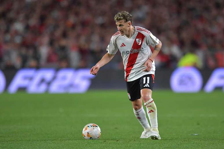 Atacante foi titular na Libertadores após boa atuação em clássico com o Boca Juniors –