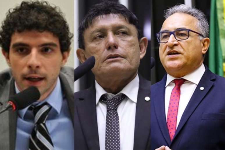 O deputado estadual Igor Normando, o deputado federal Éder Mauro e o prefeito de Belém, Edmilson Rodrigues são candidatos a prefeito de Belém