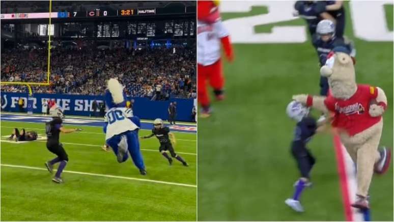 Sebuah tim NFL mengadakan permainan antara maskot dan anak-anak, dan permainan tersebut menjadi viral; lihat tawaran terbaik