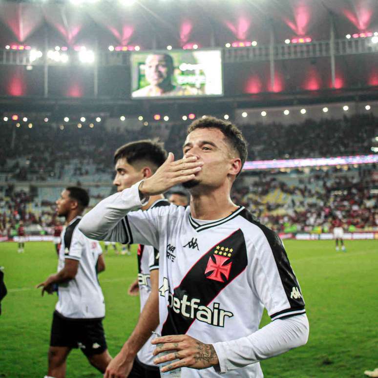 Coutinho erzielte im Maracana und gegen Fla sein erstes Tor für Vasco –