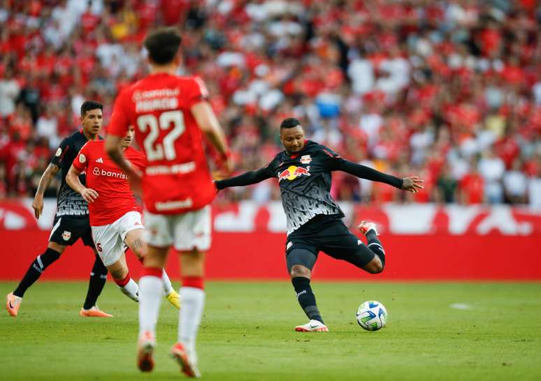 Luan Cândido, jogador do Red Bull Bragantino. 