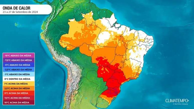 Cidades como São Paulo, Rio de Janeiro, Belo Horiznte e Brasília devem bater recordes de temperatura nesta semana