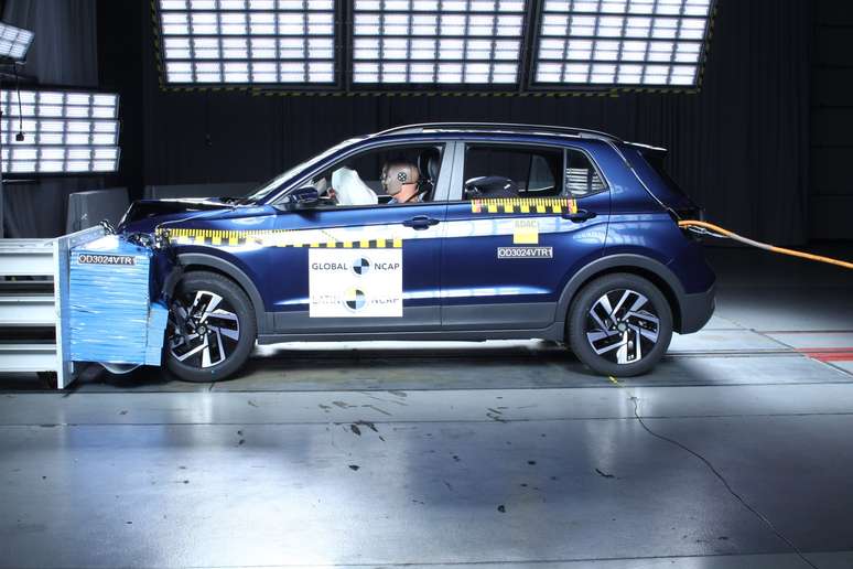 Volkswagen T-Cross no crash test do Latin NCAP