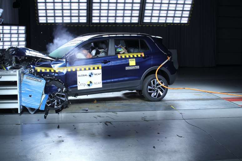 Volkswagen T-Cross no crash test do Latin NCAP