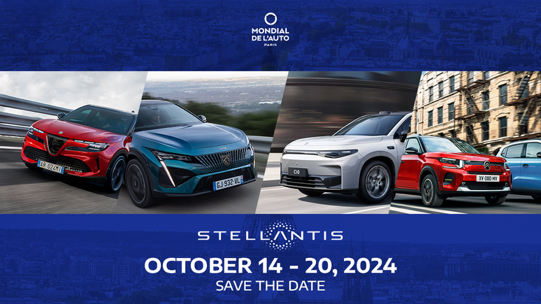 Novidades da Stellantis no Salão do Automóvel de Paris 2024