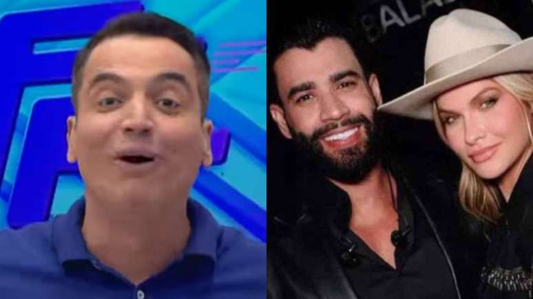 Leo Dias e Gusttavo Lima e Andressa Suita