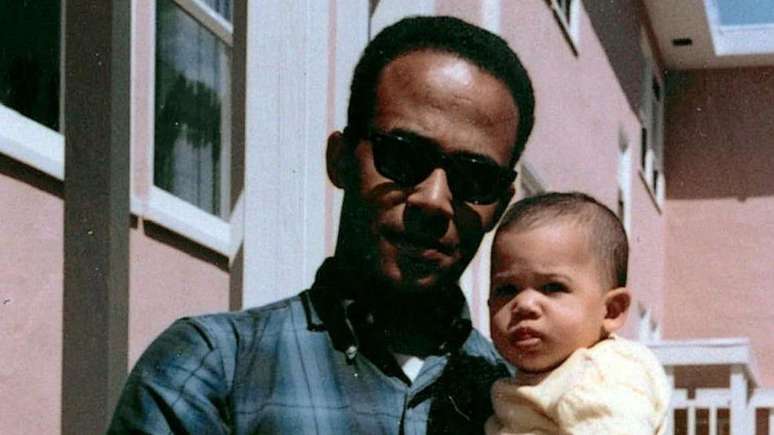 Donald Harris com Kamala em 1965