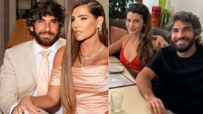 Hugo Moura, Deborah Secco e Maria Clara Senra