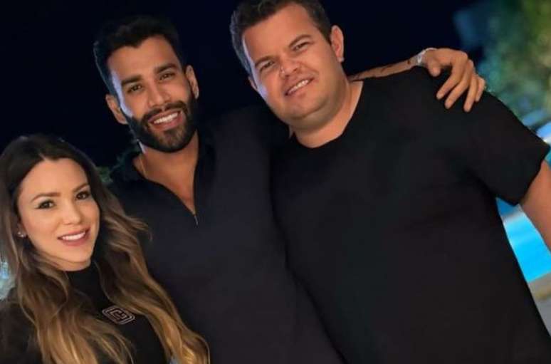 Aislla Rocha e o marido, André, são amigos pessoais de Gusttavo Lima