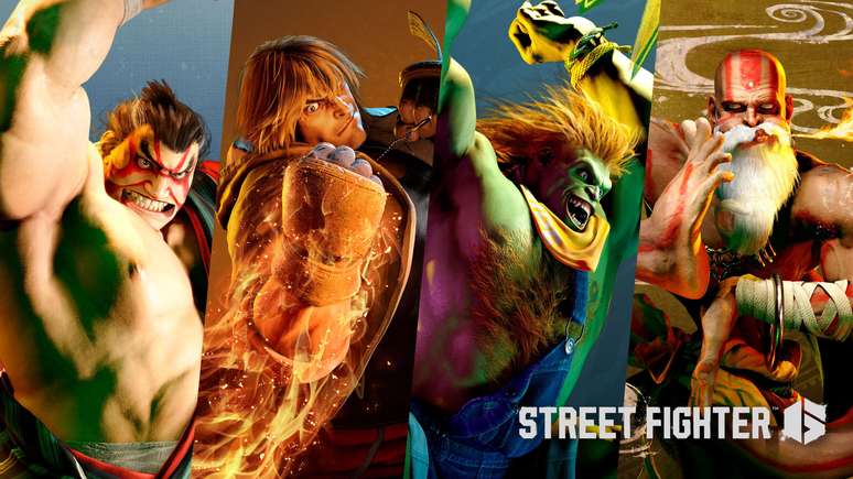 Personagens clássicos como E. Honda, Ken, Blanka e Dhalsim estão em Street Fighter 6.