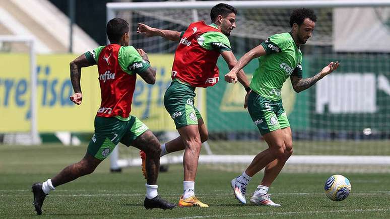 Palmeiras encerra preparação para o jogo contra o Atlético-MG –