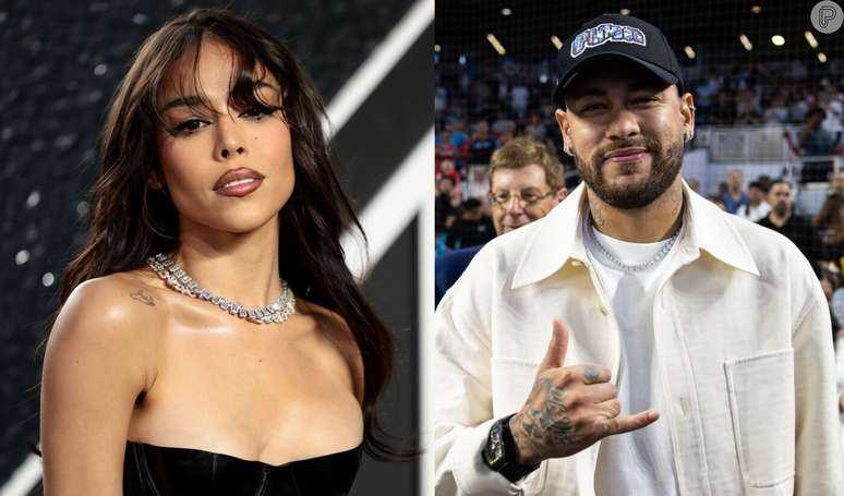 Danna Paola fez música para Neymar em 2019.