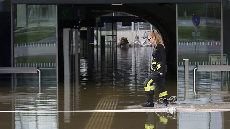 Em apenas cinco dias, a tempestade Boris trouxe para algumas partes da Áustria cinco vezes mais chuva do que a média de todo o mês de setembro