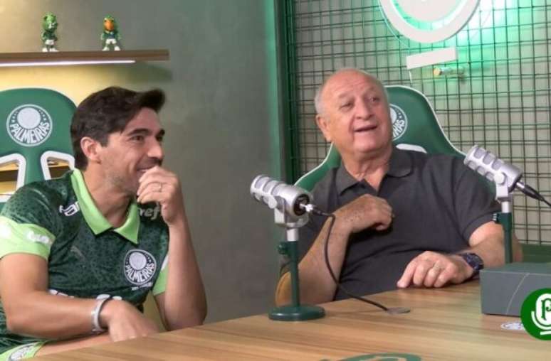 Apresentadores conversam com Felipão e Abel Ferreira em episódio especial do podcast alviverde –