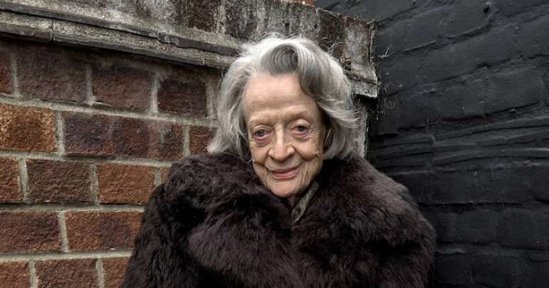 Maggie Smith para a campanha da Loewe