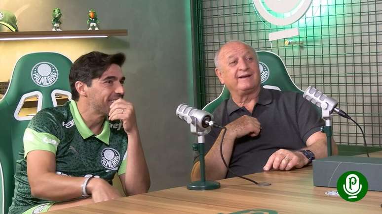 Apresentadores conversam com Felipão e Abel Ferreira em episódio especial do podcast alviverde –