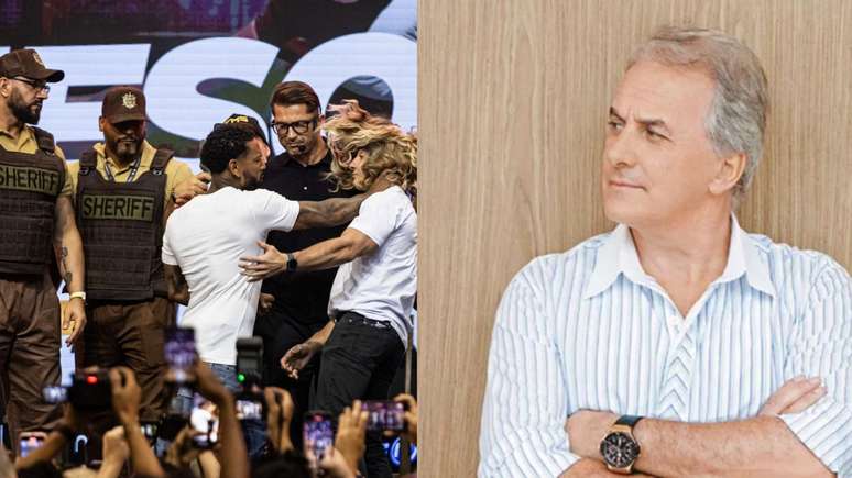 Nego do Borel, Luiz Mesquita e Ot&aacute;vio Mesquita