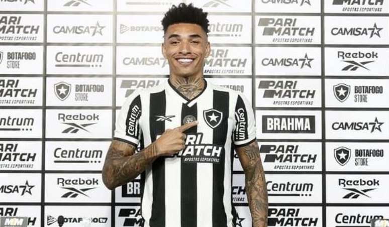 Igor Jesus, atacante do Botafogo