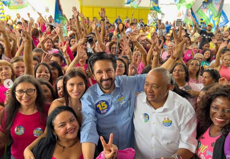 Ricardo Nunes visitou a Associação de Mulheres do Jardim Santa Fé em 14 de setembro